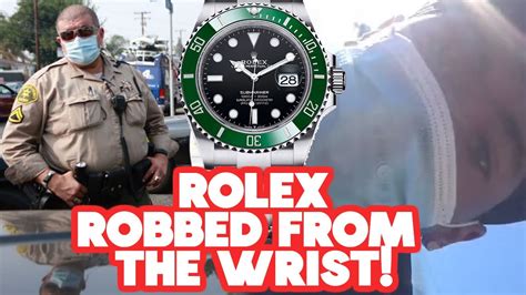 rolex robbery.